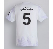 Manchester United Harry Maguire #5 Koszulka Wyjazdowa 2025-26 Krótki Rękaw